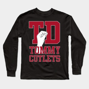 Italian Hand Gesture Tommy Cutlets Long Sleeve T-Shirt